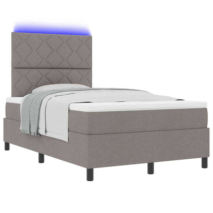 Letto a molle con materasso con led Talpa 120 x 200 cm Tessuto