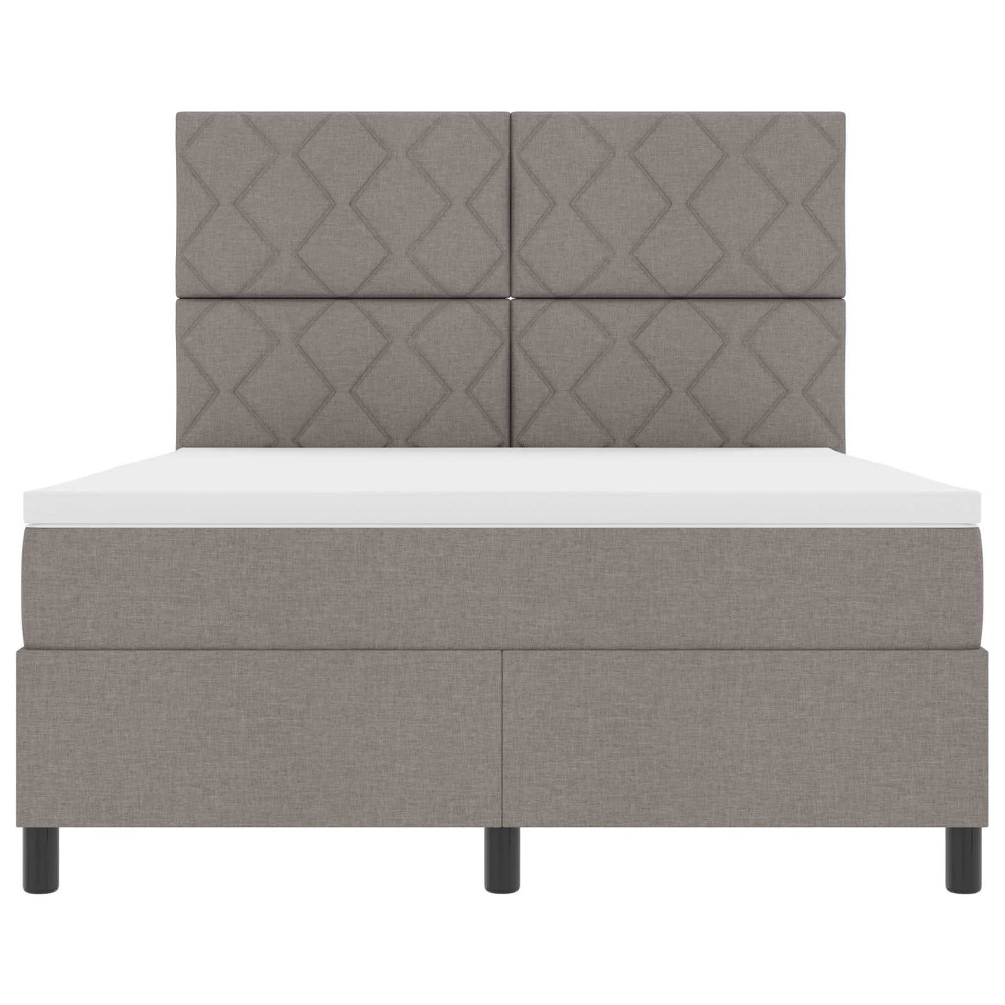Letto a molle con materasso con led Talpa 160 x 200 cm Tessuto