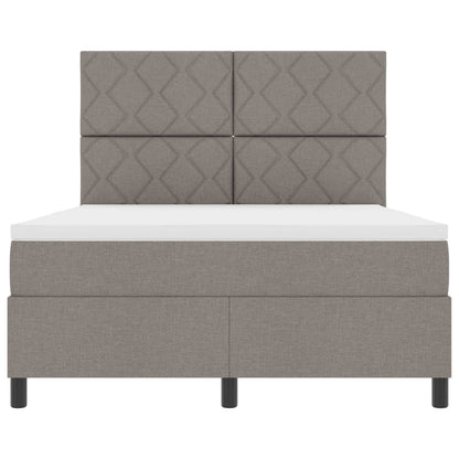 Letto a molle con materasso con led Talpa 160 x 200 cm Tessuto