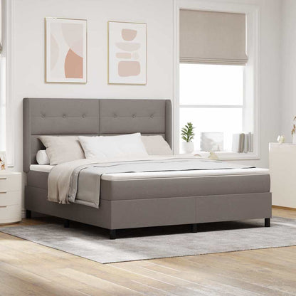 Letto a Sorgente LED con materasso Talpa 180 x 200 cm Tessuto