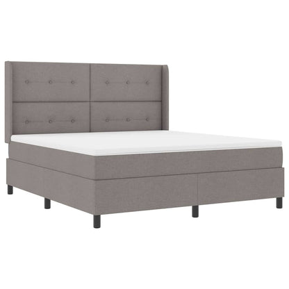 Letto a Sorgente LED con materasso Talpa 180 x 200 cm Tessuto