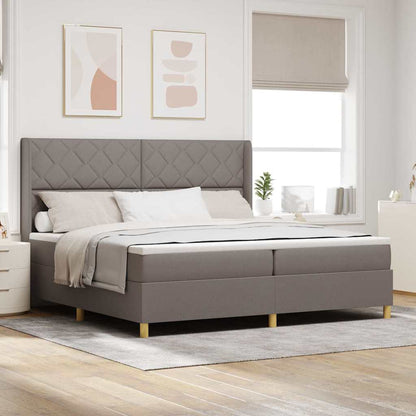 Letto a molle con materasso con led Talpa 200 x 200 cm Tessuto