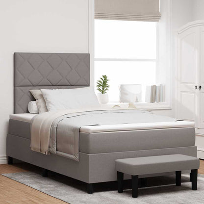 Letto a molle con materasso Talpa 120 x 190 cm Tessuto