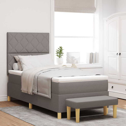 Letto a molle con materasso Talpa 90 x 190 cm Tessuto