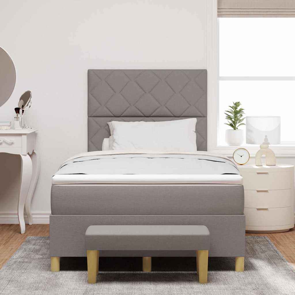 Letto a molle con materasso Talpa 120 x 200 cm Tessuto