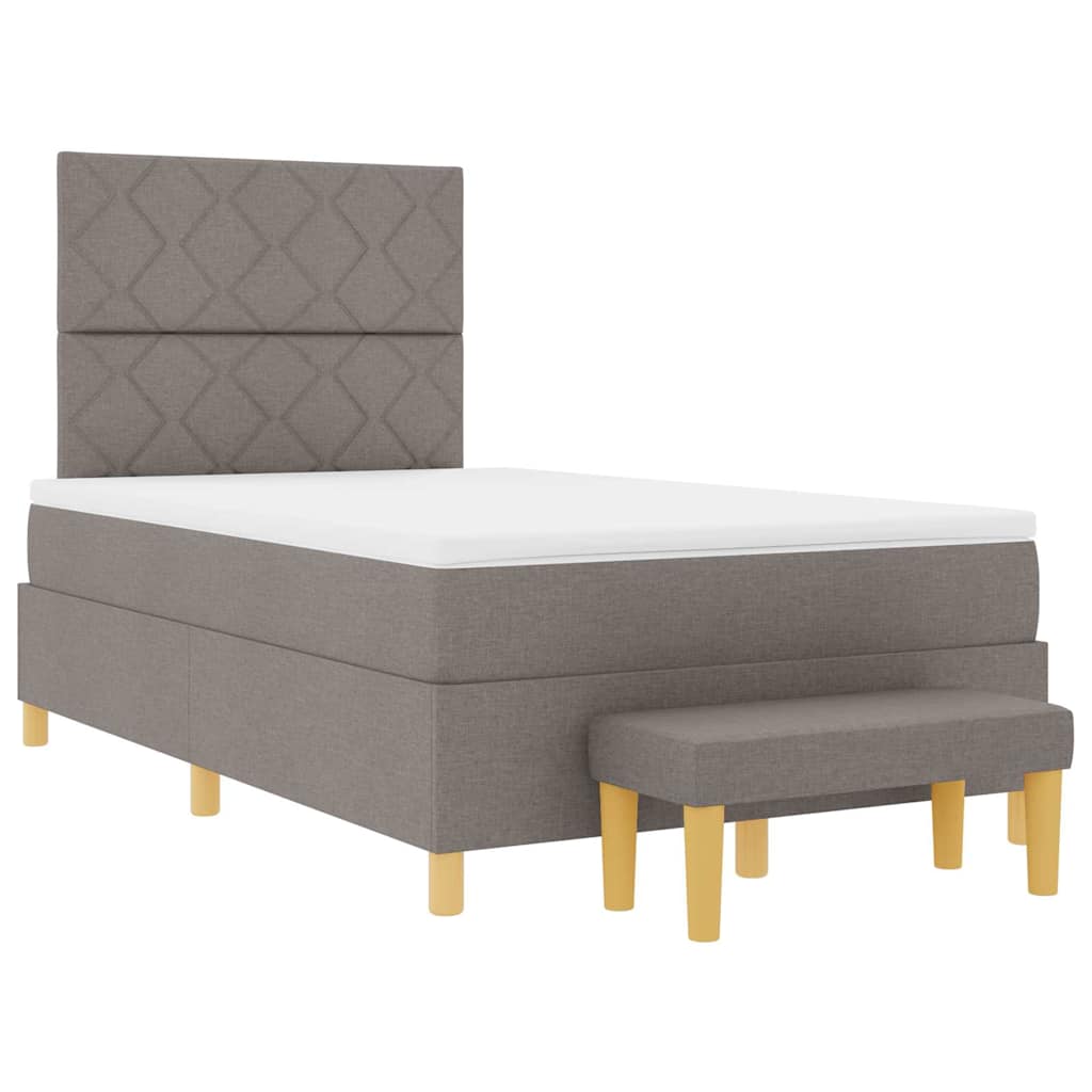 Letto a molle con materasso Talpa 120 x 200 cm Tessuto