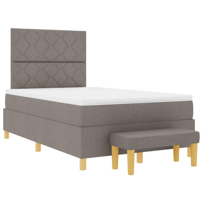 Letto a molle con materasso Talpa 120 x 200 cm Tessuto