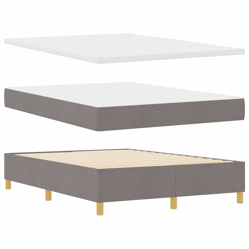 Letto a molle con materasso Talpa 160 x 200 cm Tessuto