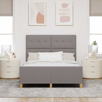 Struttura del letto con testiera Talpa 140 x 190 cm Tessuto