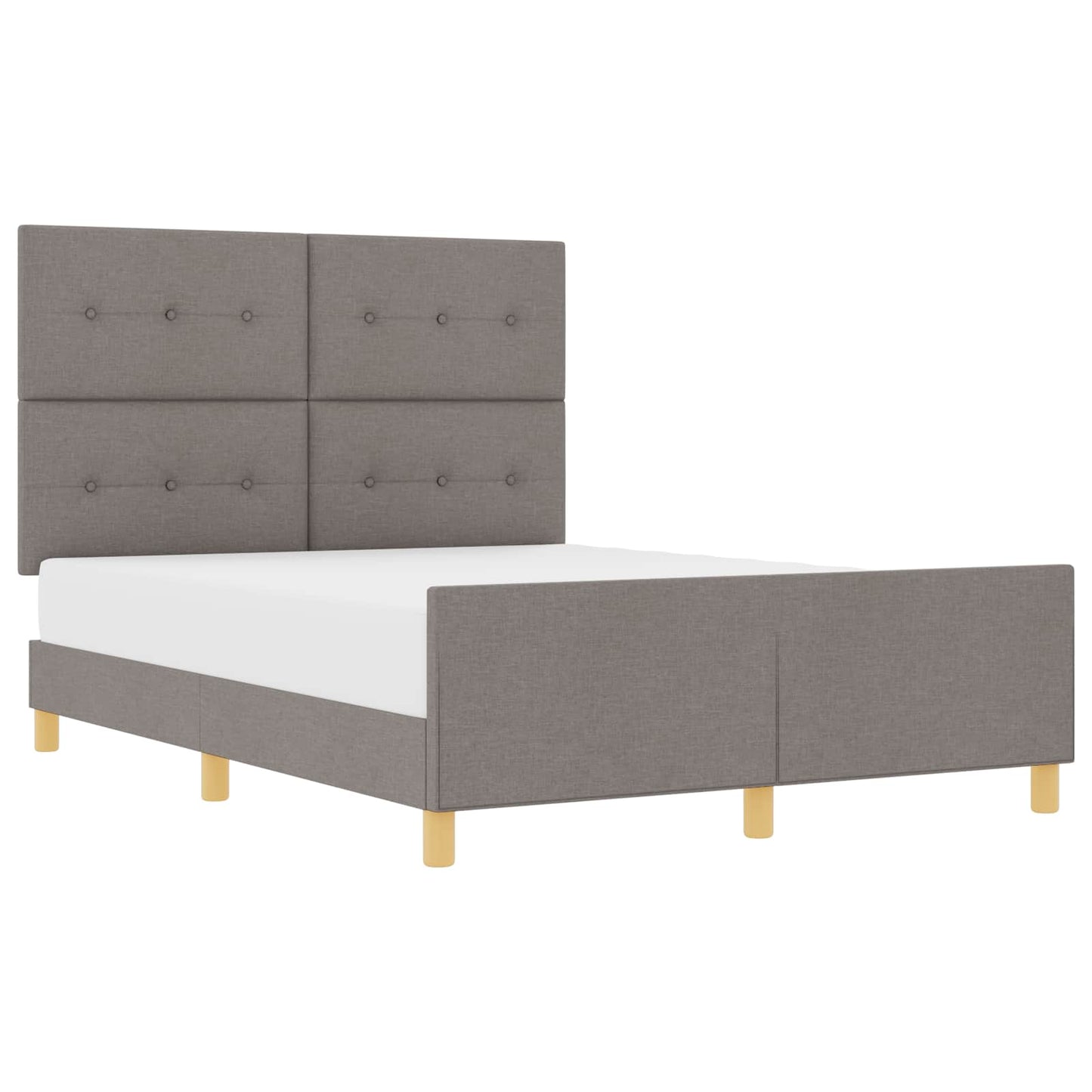 Struttura del letto con testiera Talpa 140 x 200 cm Tessuto