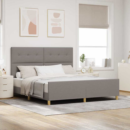Struttura del letto con testiera Talpa 180 x 200 cm Tessuto