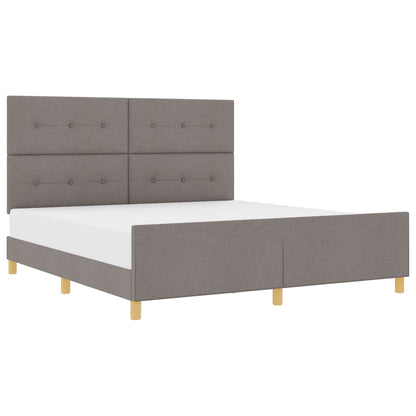 Struttura del letto con testiera Talpa 180 x 200 cm Tessuto