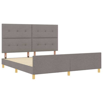 Struttura del letto con testiera Talpa 180 x 200 cm Tessuto