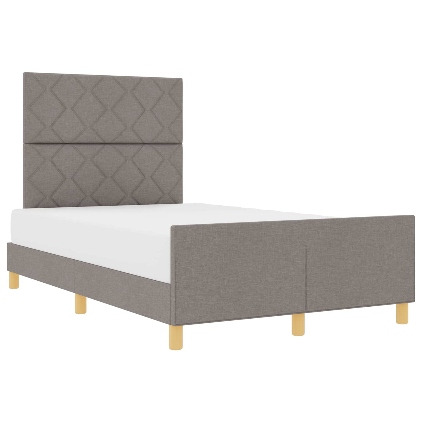 Struttura del letto con testiera Talpa 120 x 200 cm Tessuto