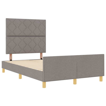 Struttura del letto con testiera Talpa 120 x 200 cm Tessuto
