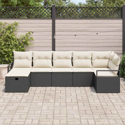 Set di divani con cuscino 7 pcs polyrattan