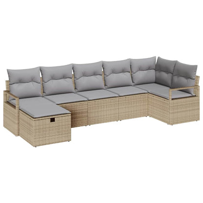 Set di divani con cuscino 4 pcs polyrattan