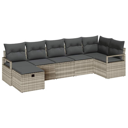Set di divani con cuscino 5 pcs polyrattan
