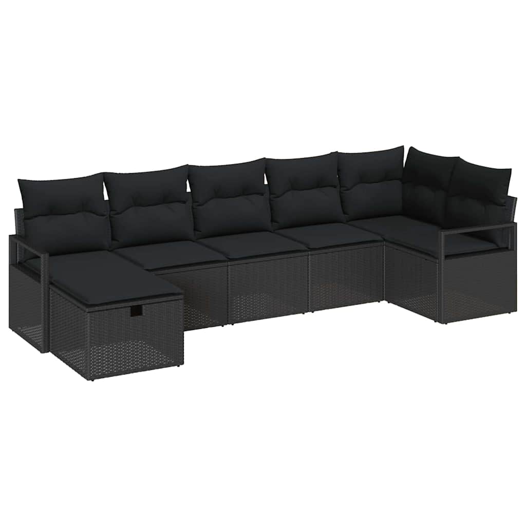 Set di divani con cuscino 5 pcs polyrattan