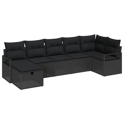 Set di divani con cuscino 5 pcs polyrattan