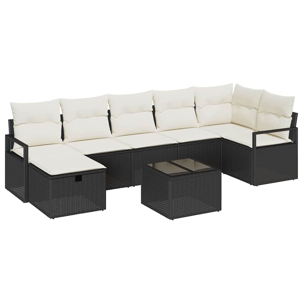 Set di divani con cuscino 4 pcs polyrattan