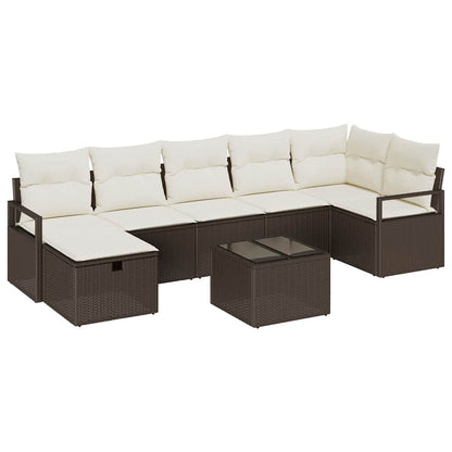 Set di divani con cuscino 5 pcs polyrattan