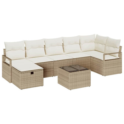 Set di divani con cuscino 4 pcs polyrattan