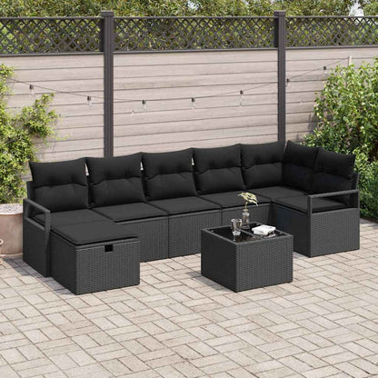 Set di divani con cuscino 5 pcs polyrattan