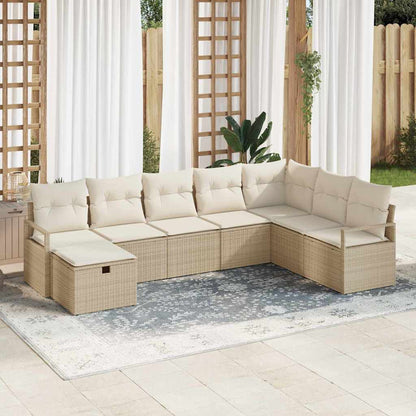 Set di divani con cuscino 5 pcs polyrattan