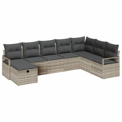 Set di divani con cuscino 6 pcs polyrattan