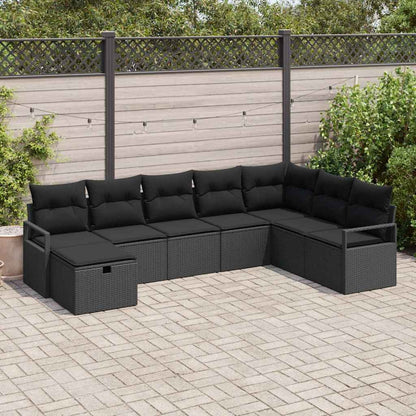 Set di divani con cuscino 6 pcs polyrattan