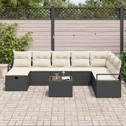 Set di divani con cuscino 6 pcs polyrattan