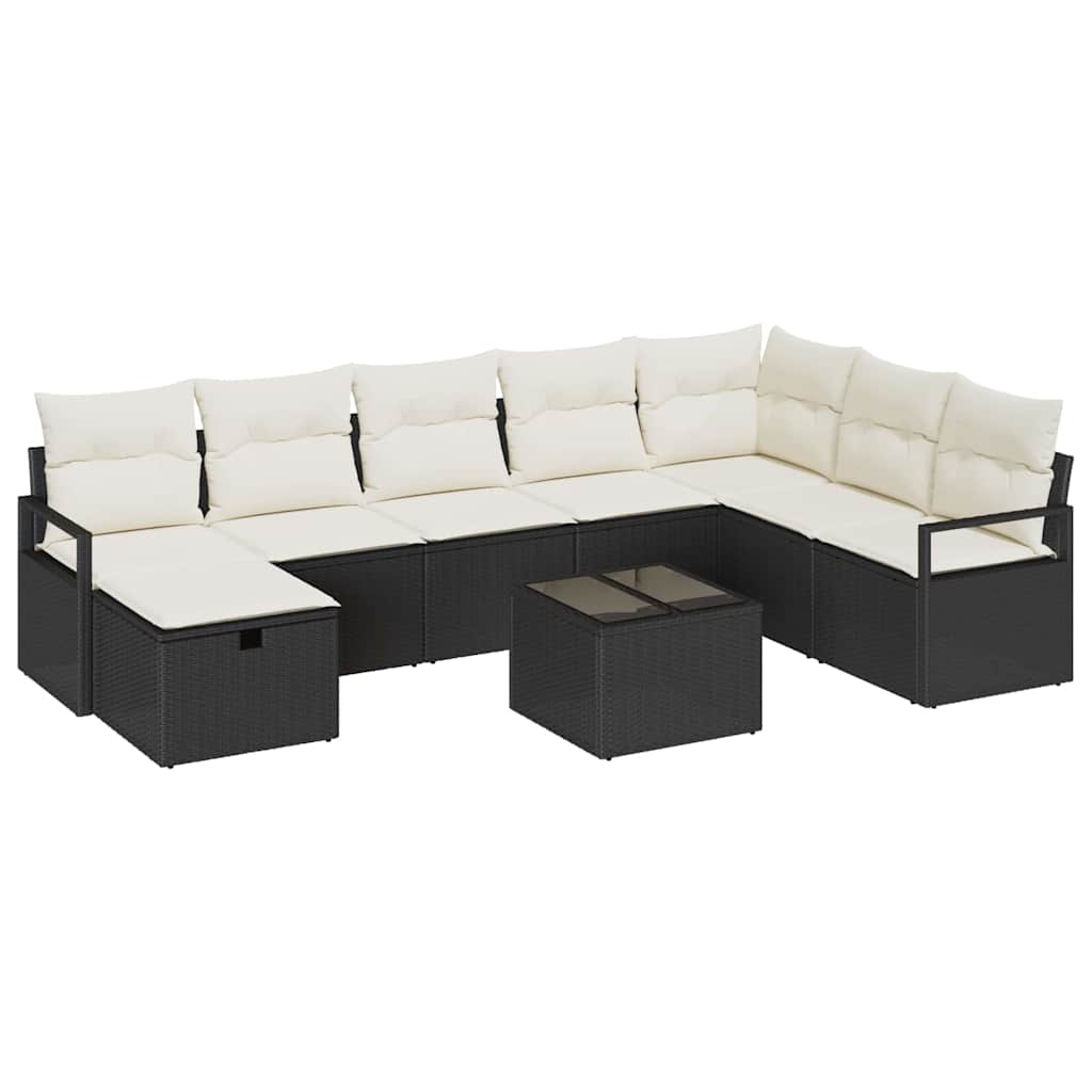 Set di divani con cuscino 6 pcs polyrattan