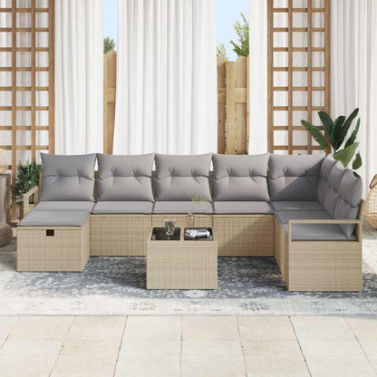 Set di divani con cuscino 5 pcs polyrattan