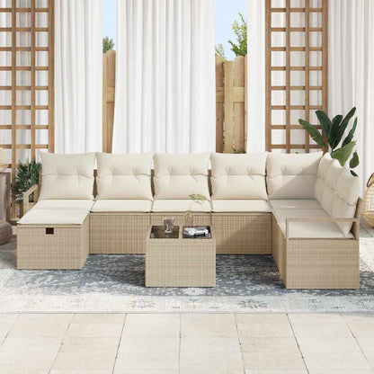 Set di divani con cuscino 5 pcs polyrattan