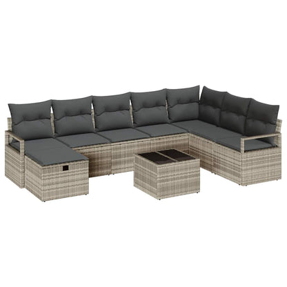Set di divani con cuscino 5 pcs polyrattan