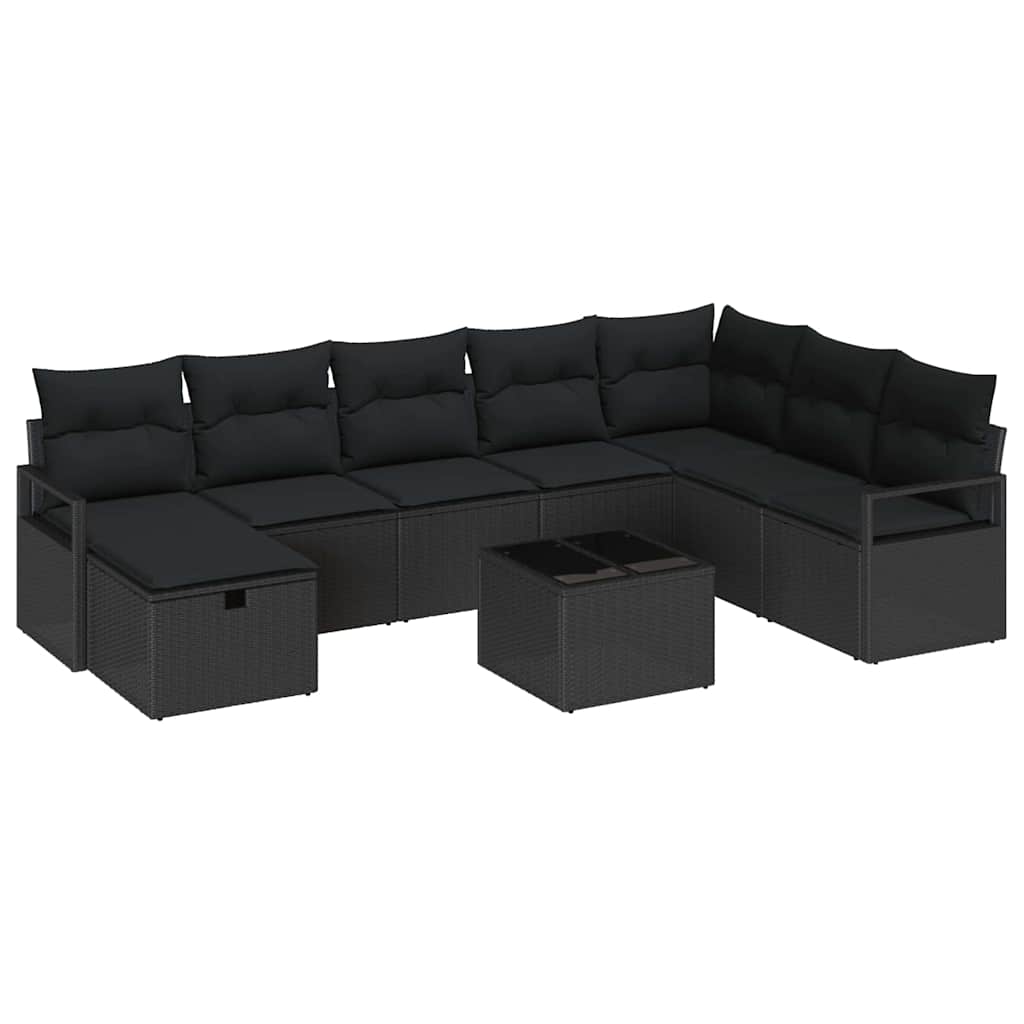 Set di divani con cuscino 6 pcs polyrattan
