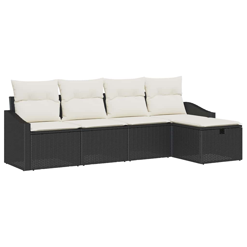 Set di divani con cuscino 6 pcs polyrattan