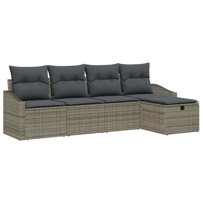 Set di divani con cuscino 6 pcs polyrattan
