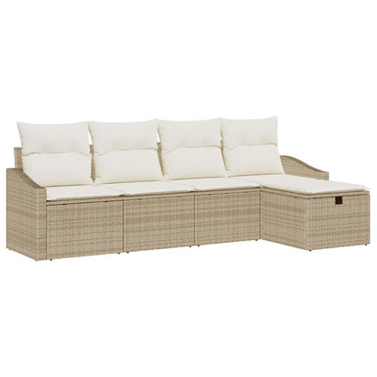 Set di divani con cuscino 6 pcs polyrattan