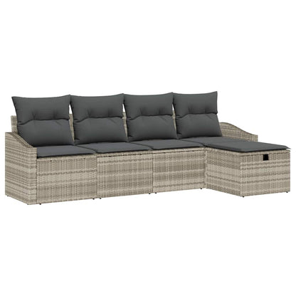 Set di divani con cuscino 6 pcs polyrattan