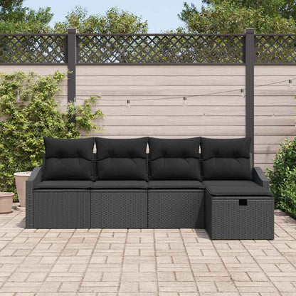 Set di divani con cuscino 6 pcs polyrattan