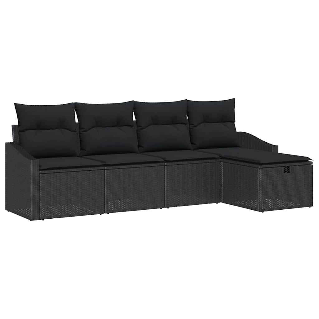 Set di divani con cuscino 6 pcs polyrattan