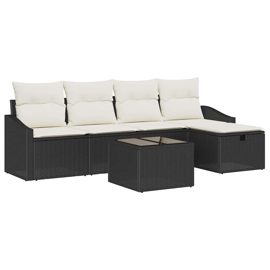 Set di divani con cuscino 5 pcs polyrattan