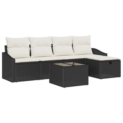 Set di divani con cuscino 5 pcs polyrattan