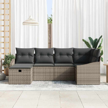 Set di divani con cuscino 7 pcs polyrattan
