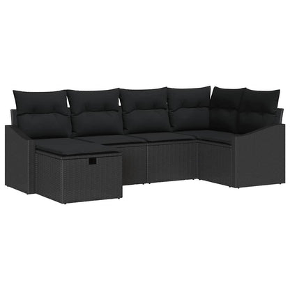 Set di divani con cuscino 7 pcs polyrattan