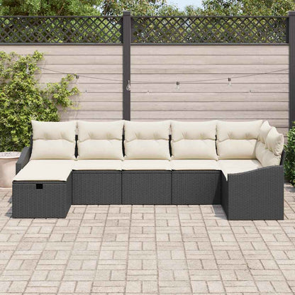 Set di divani con cuscino 7 pcs polyrattan