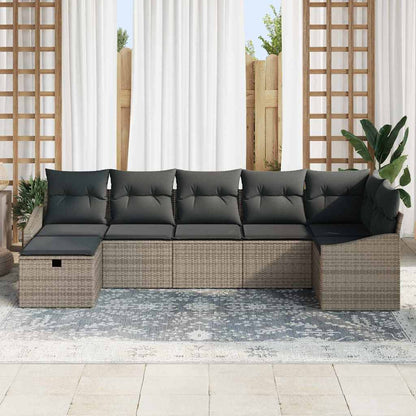 Set di divani con cuscino 8 pcs polyrattan