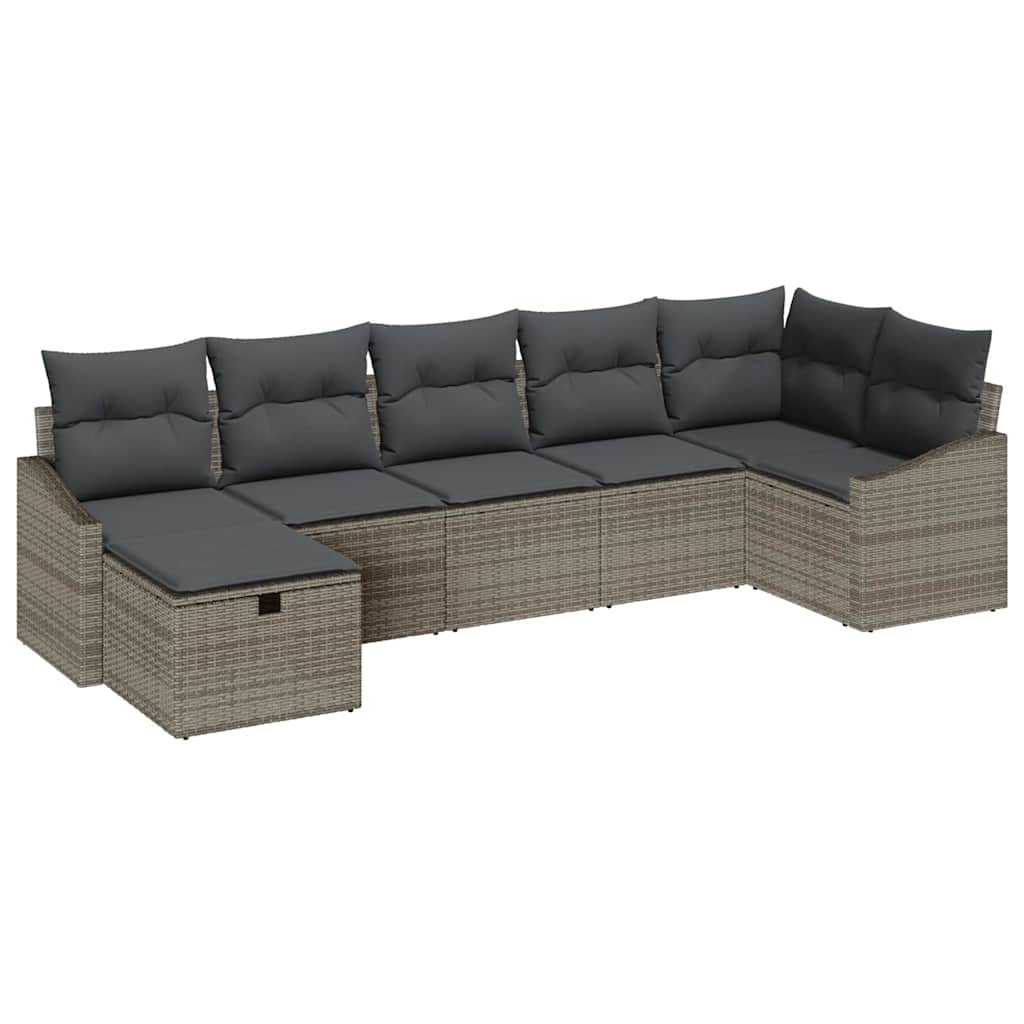 Set di divani con cuscino 8 pcs polyrattan